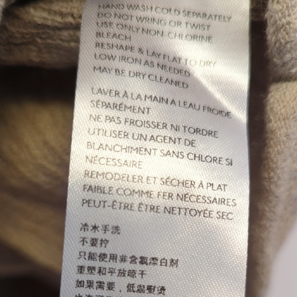 NWT FP Beach Free People Women's Beige Long Sleeve Top Size Small - Picture 4 of 12